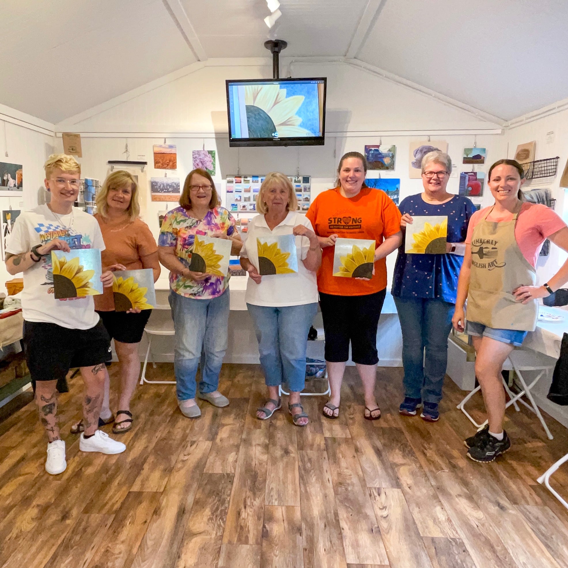 August Painting Workshop Recap