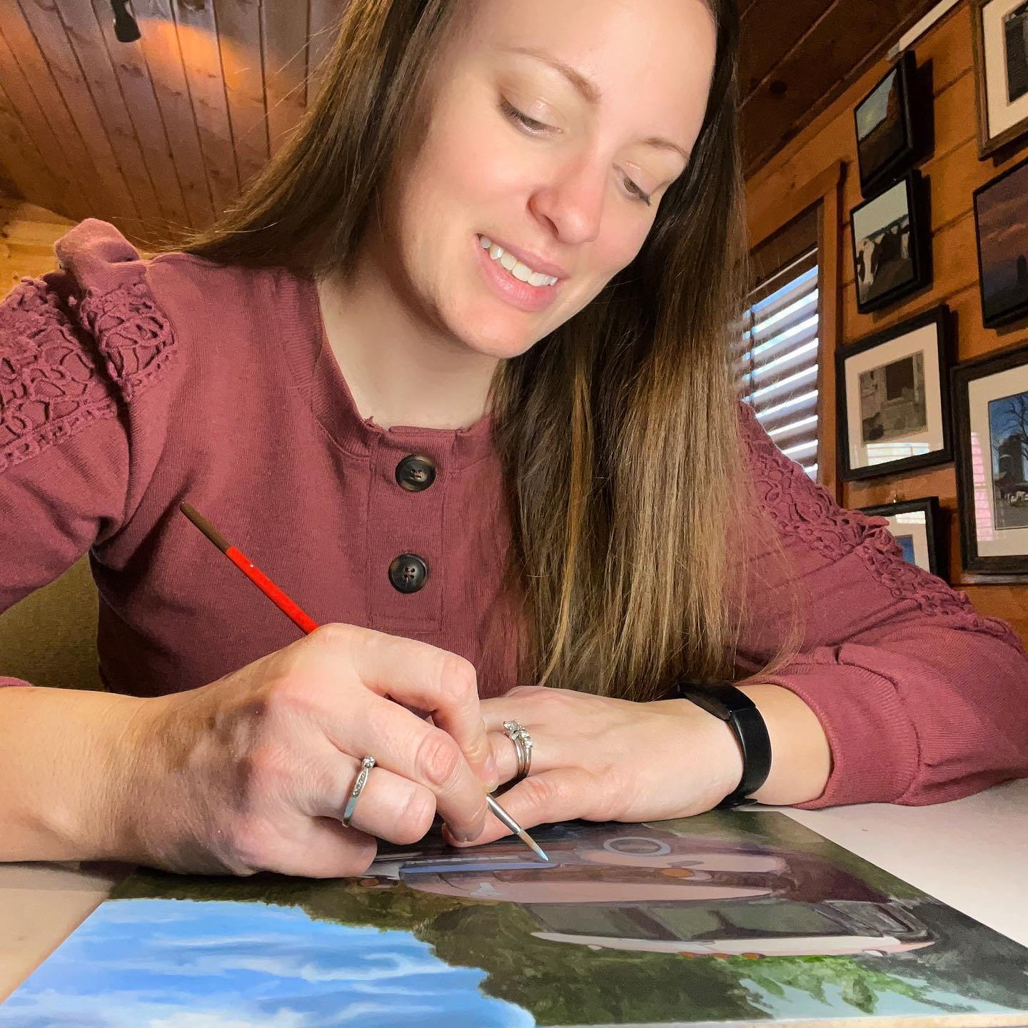 Sharing Art on Social Media