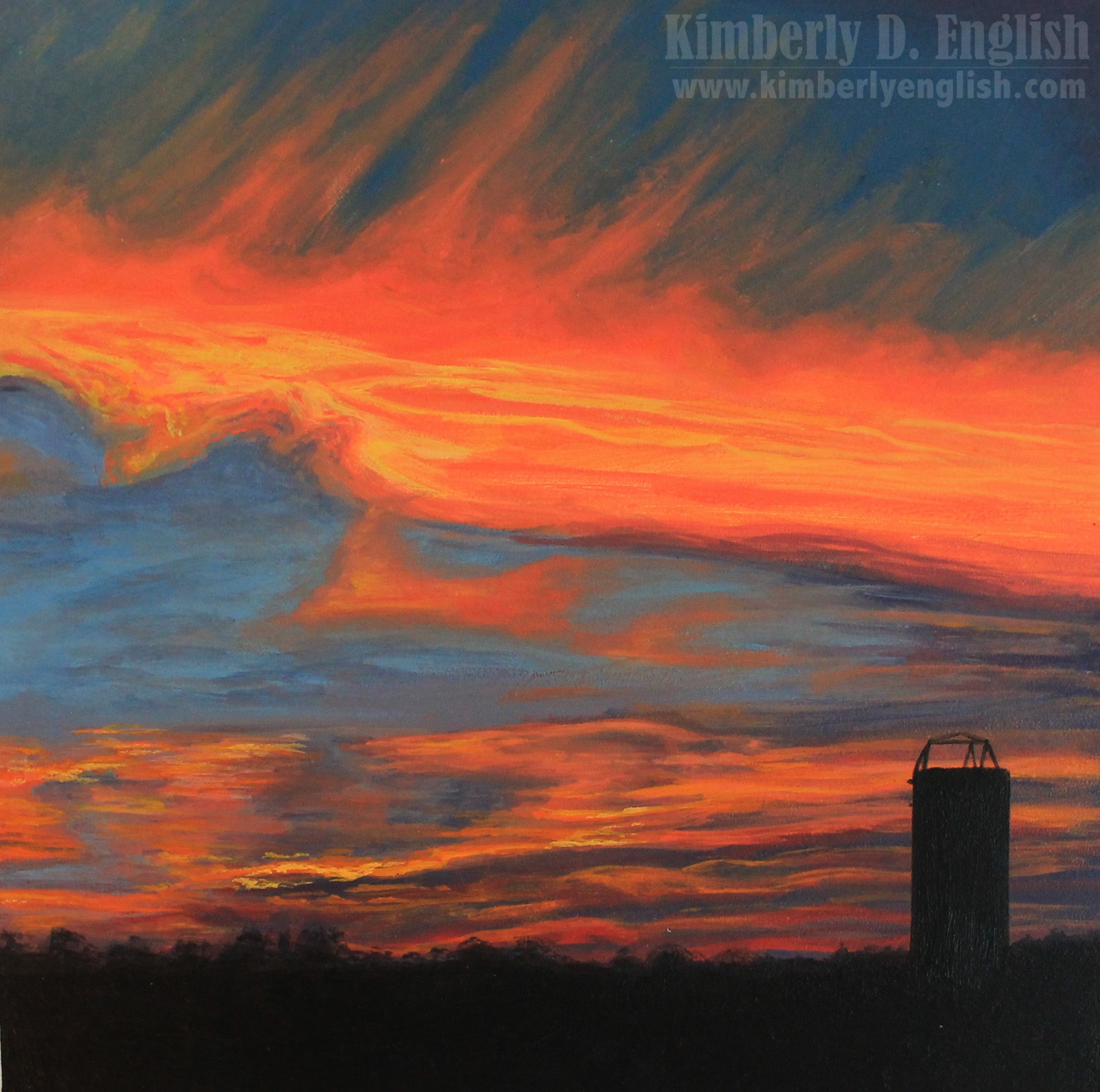 Aldine Sunset Print