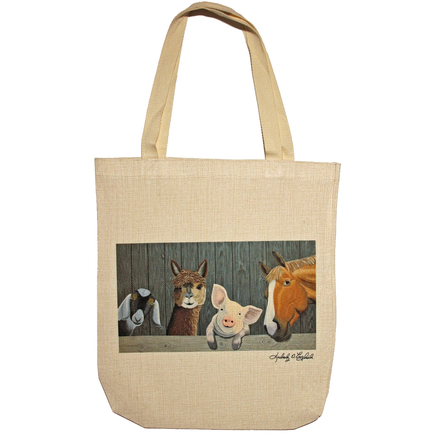 Barnyard Welcome II Tote Bag