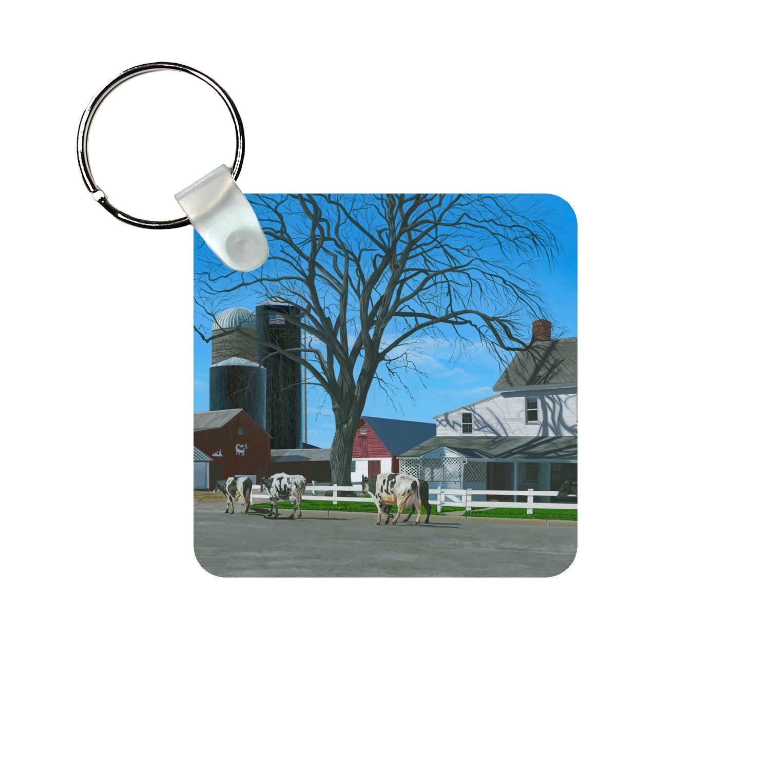 Caught in a Country Moment Keychain