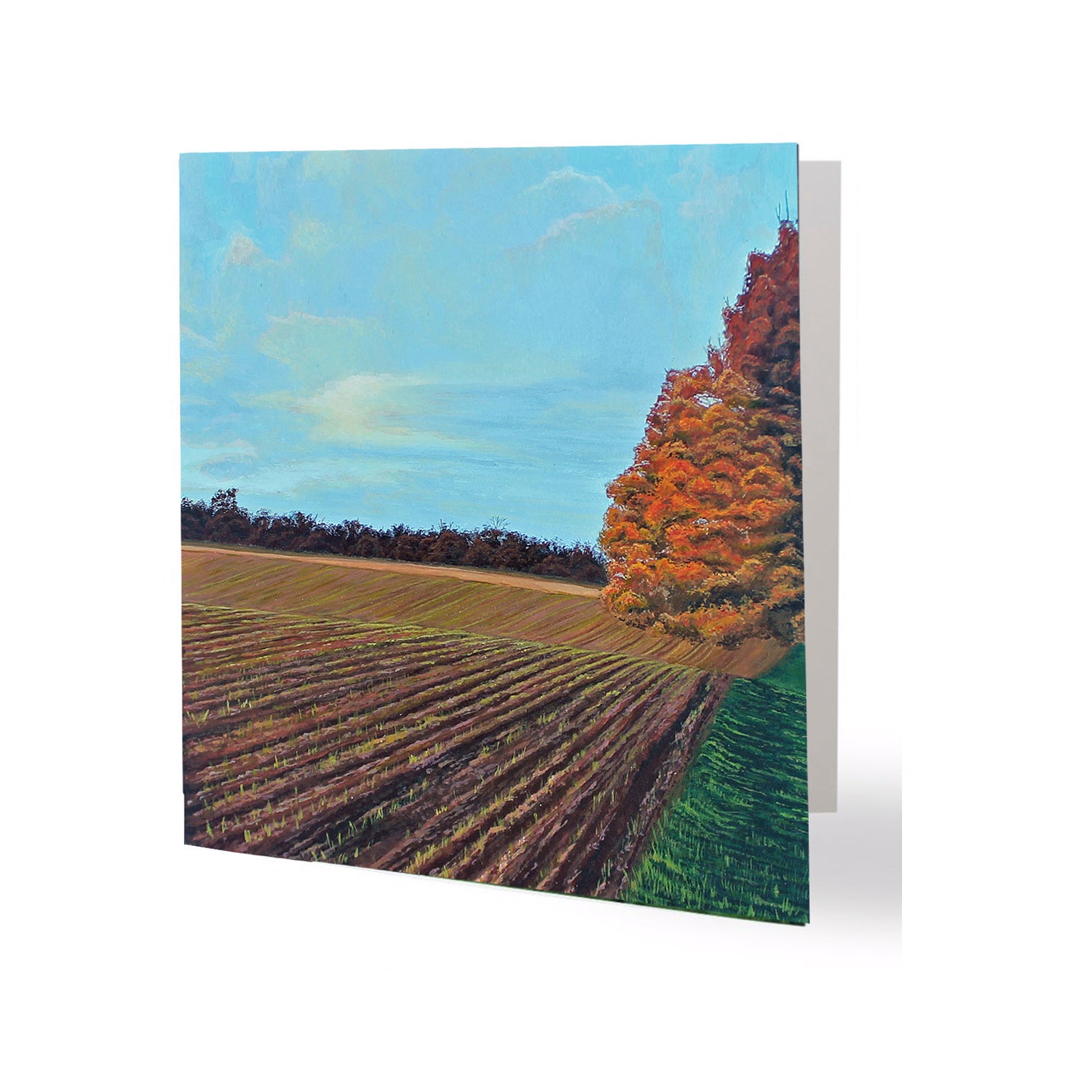 Fall Planting Greeting Card