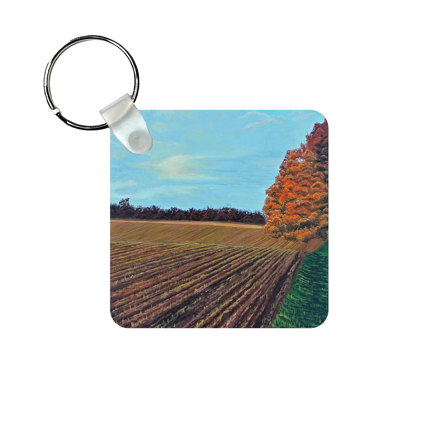 Fall Planting Keychain