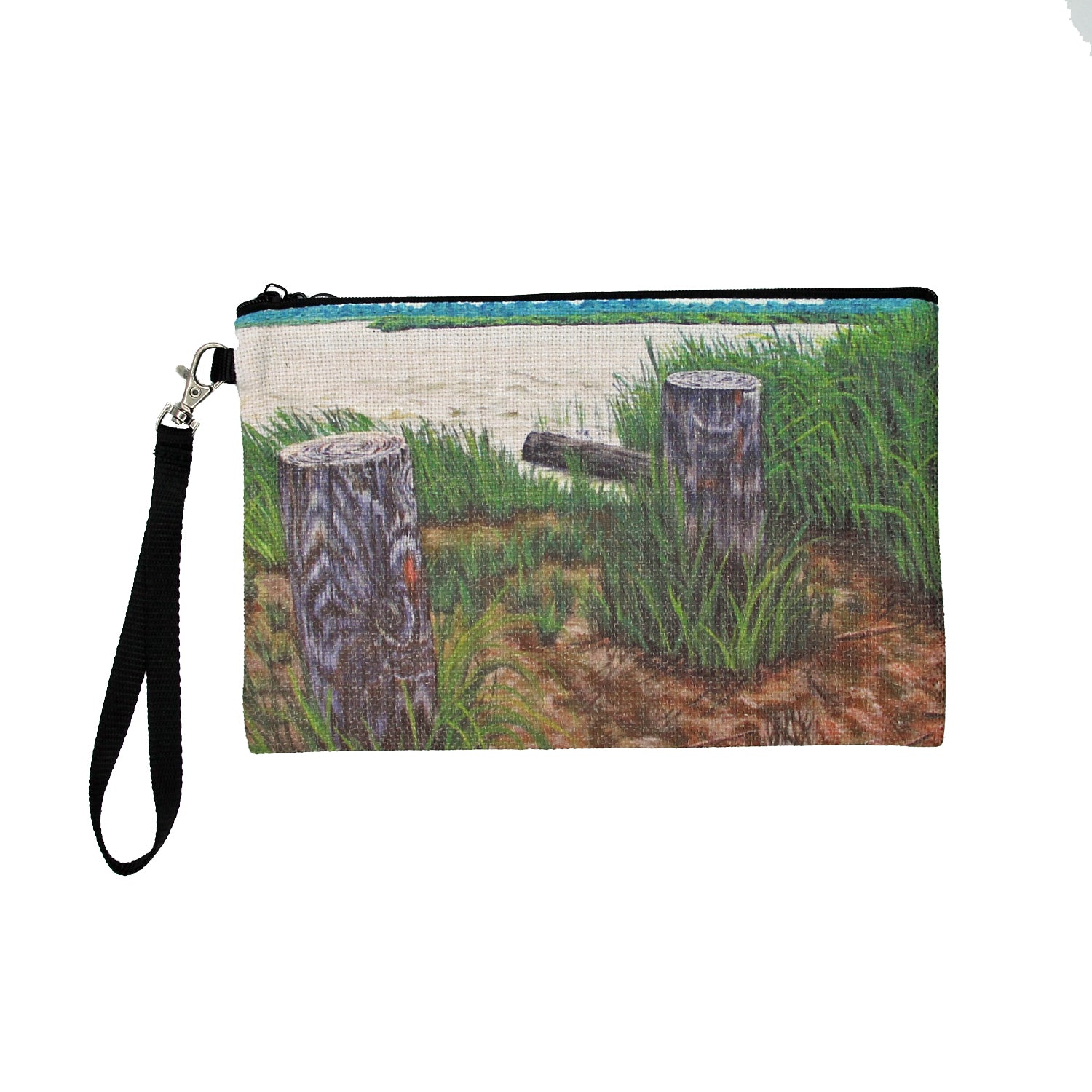 Ragged Island Street Greenwich, NJ Clutch Bag