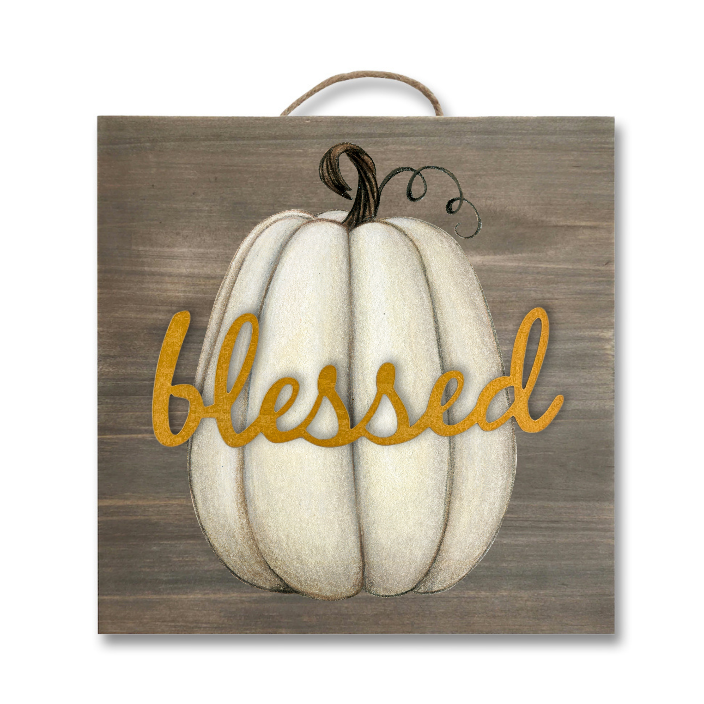 Blessed Pumpkin Wood Board Workshop 9/30/23 from 10AM-12PM