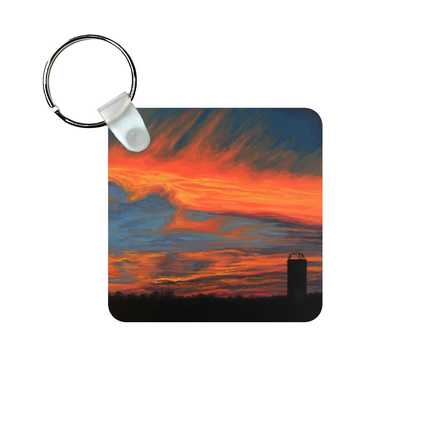 Aldine Sunset Keychain