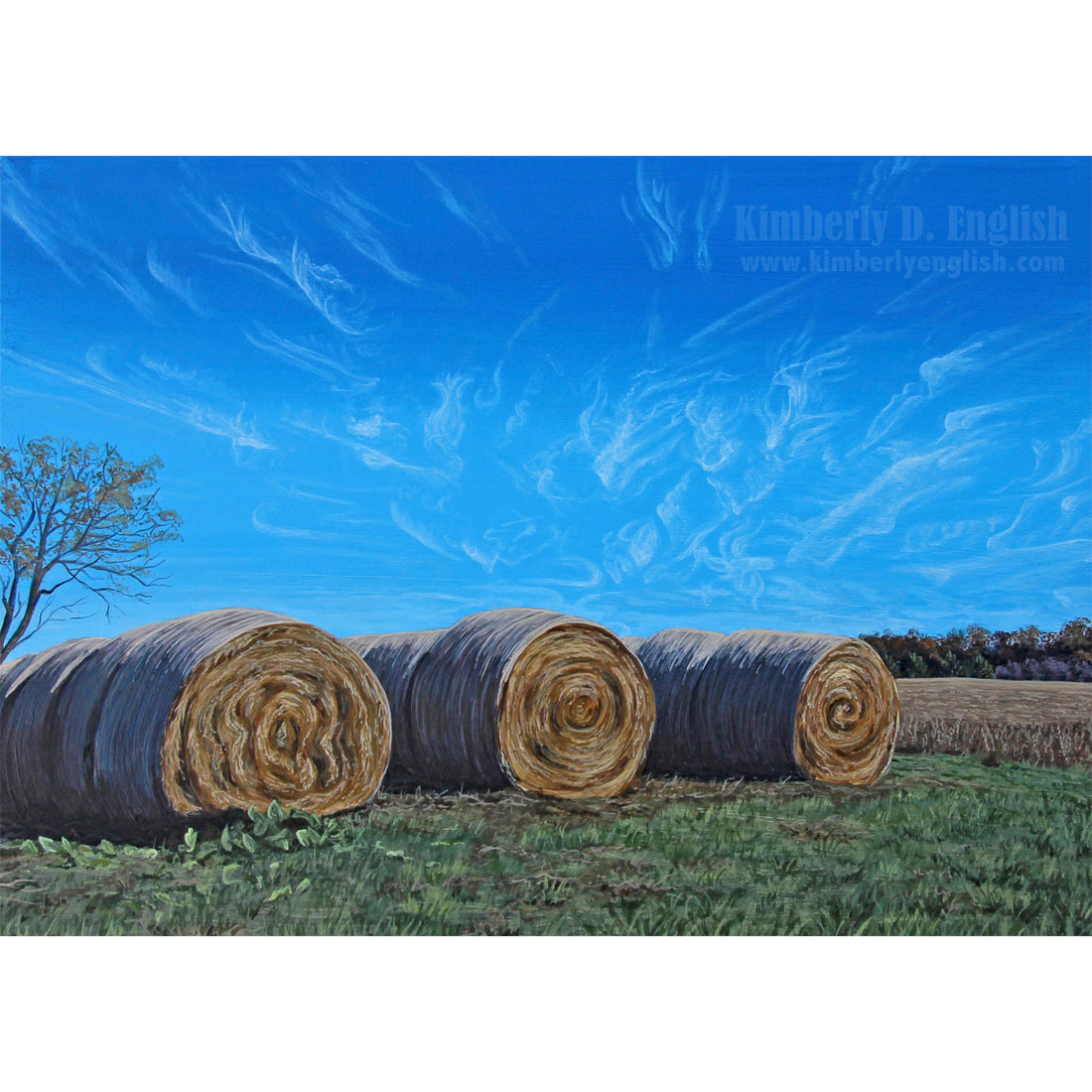 Autumn in Daretown Print