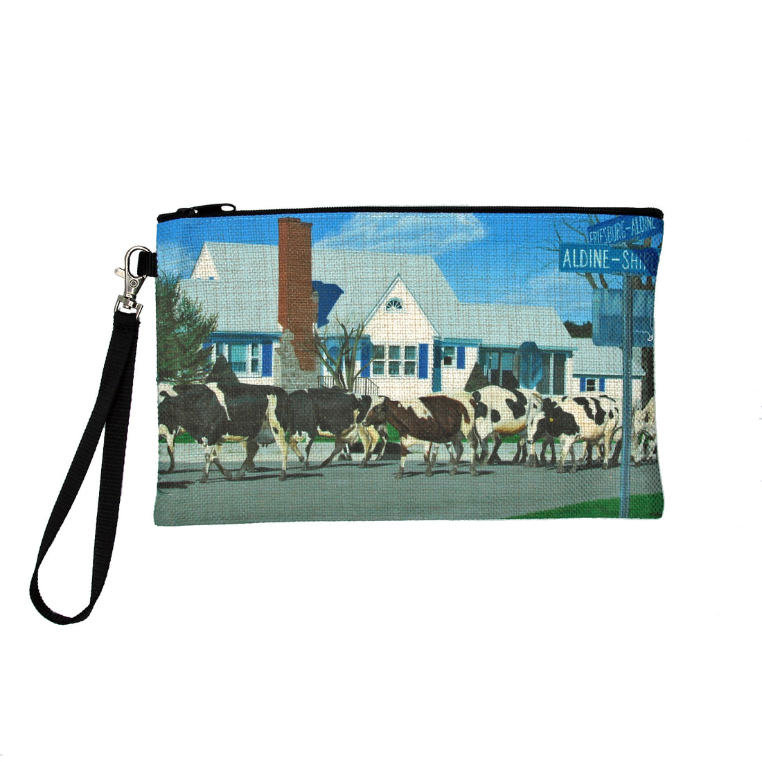 Caught in Another Country Moment Clutch Bag