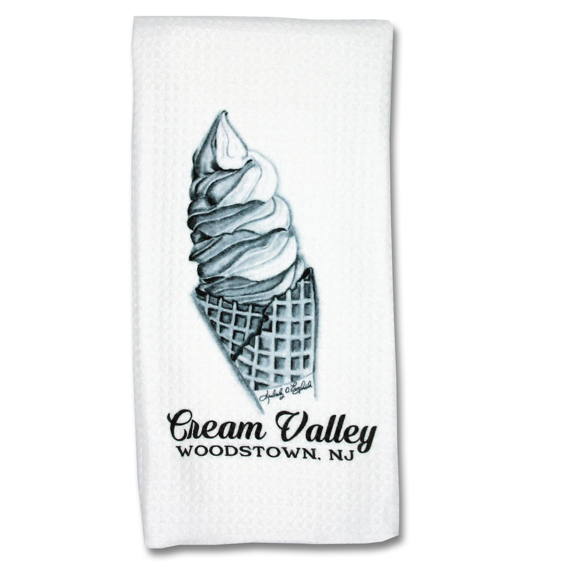 Cream Valley Hand Towel