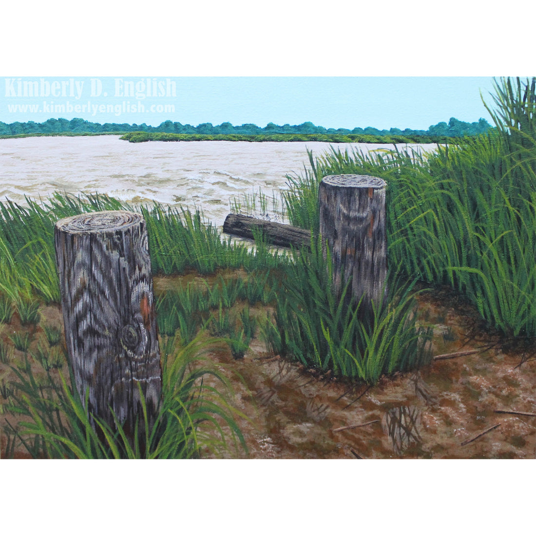 Ragged Island Street Greenwich, NJ Print