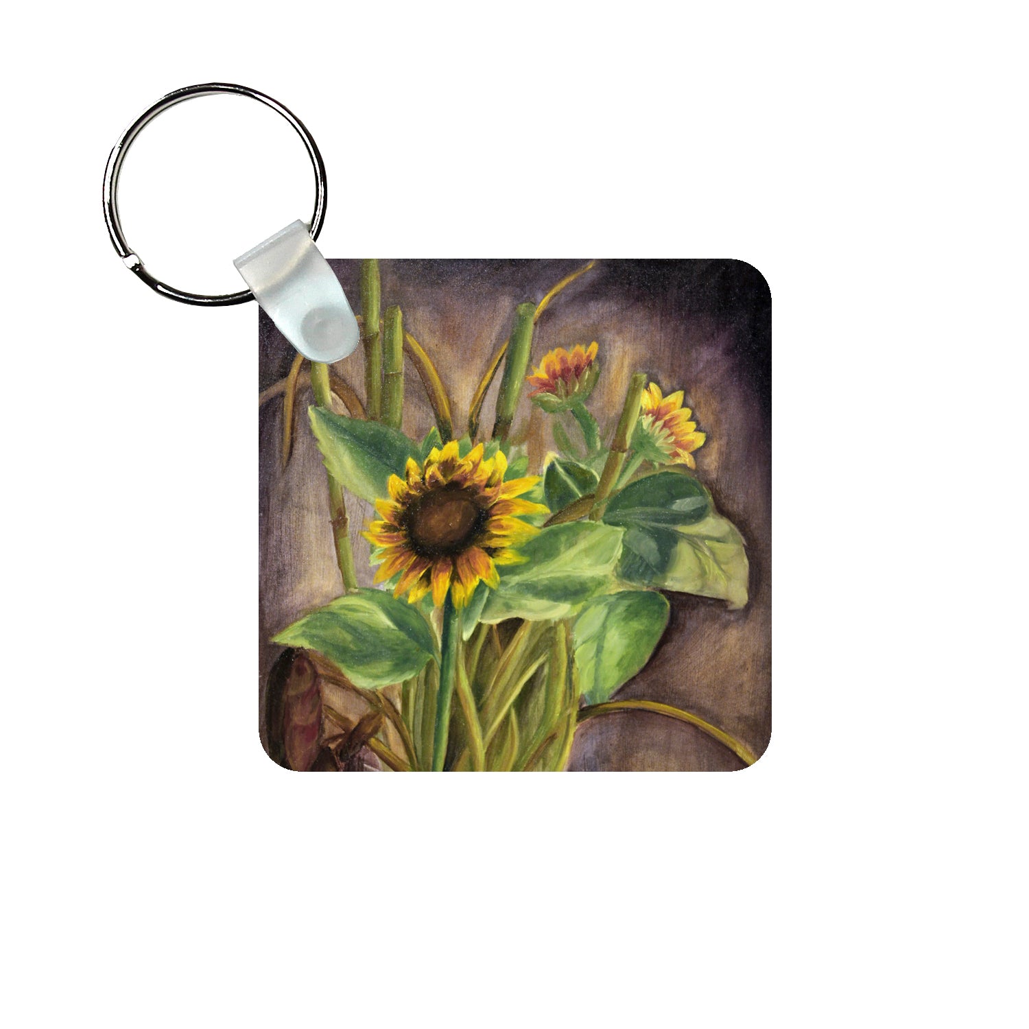 Sunflowers Keychain