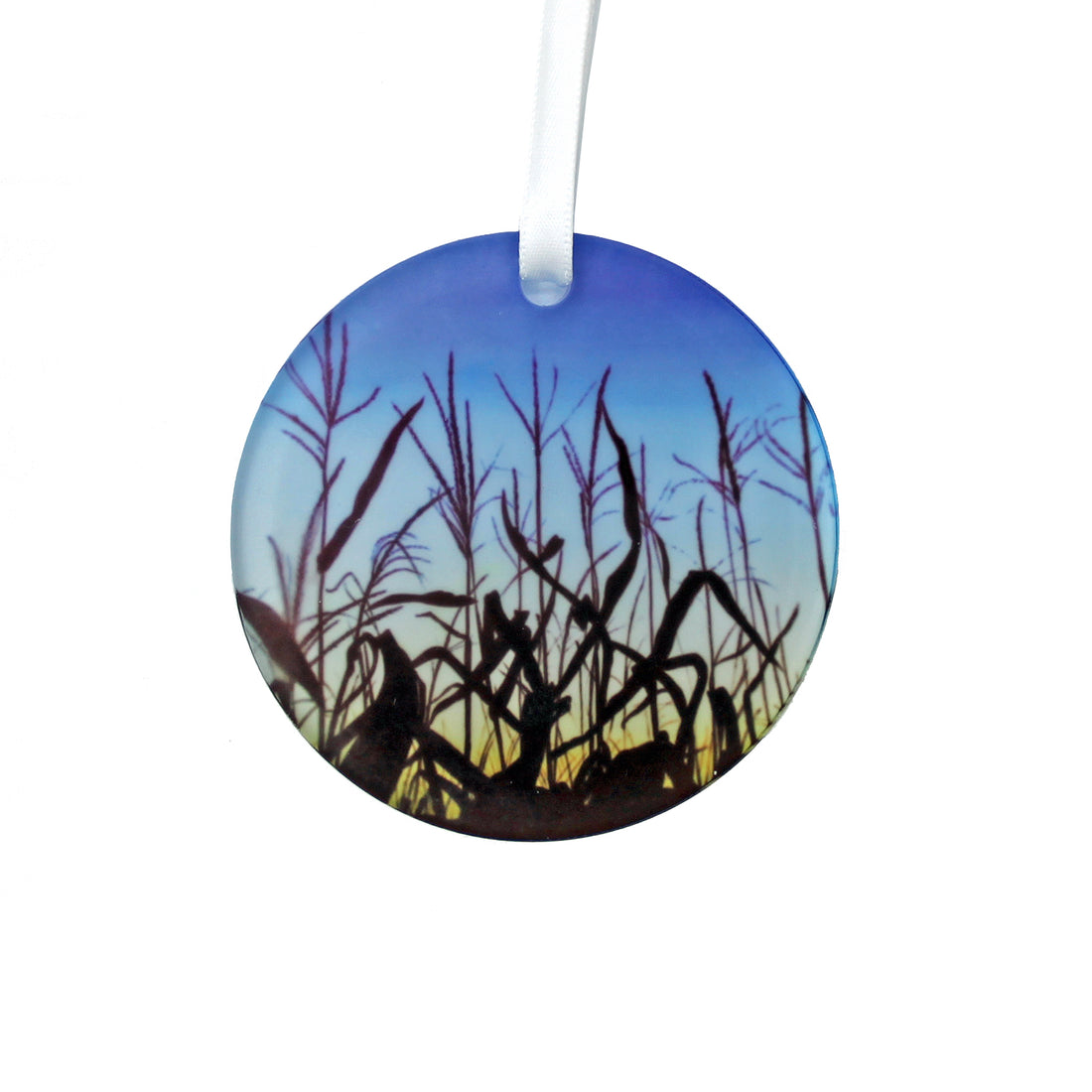 Sunset Corn Ornament