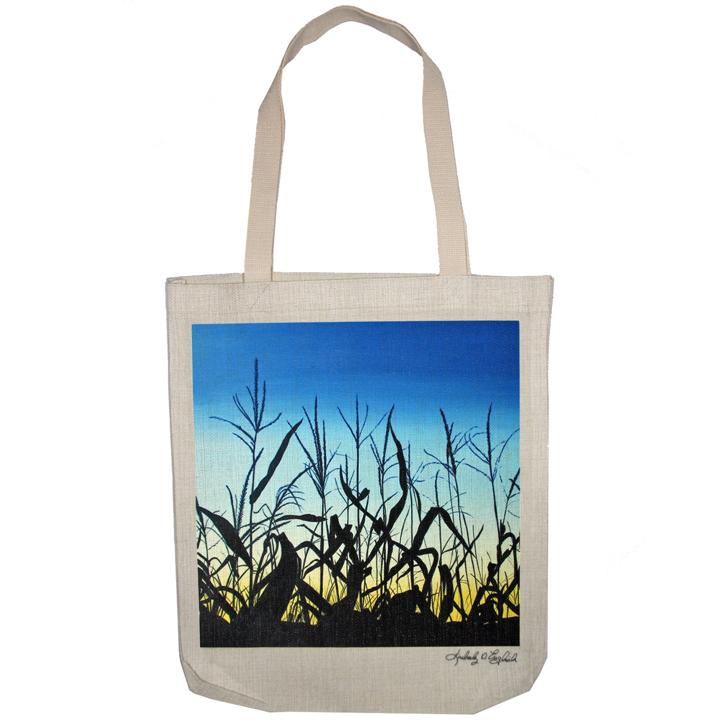 Sunset Corn Tote Bag